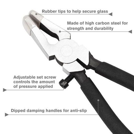 8-Inch Glass Running Pliers