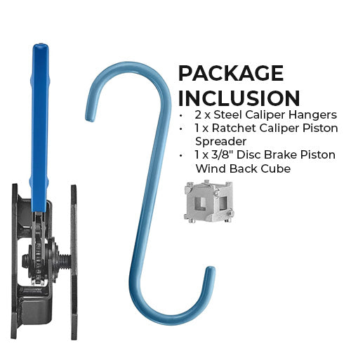 Ratchet Brake Caliper Press & Disc Brake Piston Tool Kit
