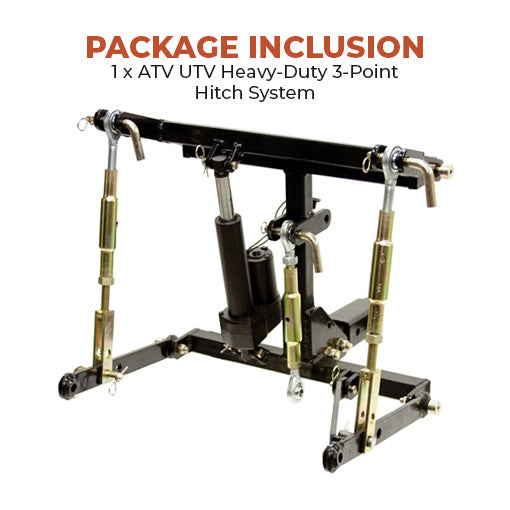 ATV UTV Heavy-Duty 3-Point Hitch System