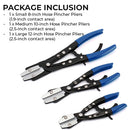 Automatic Locking Ratcheting Hose Pinch Off Pliers Set
