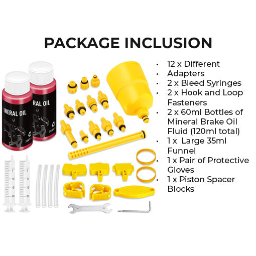Bike Brake Bleed DIY Kit