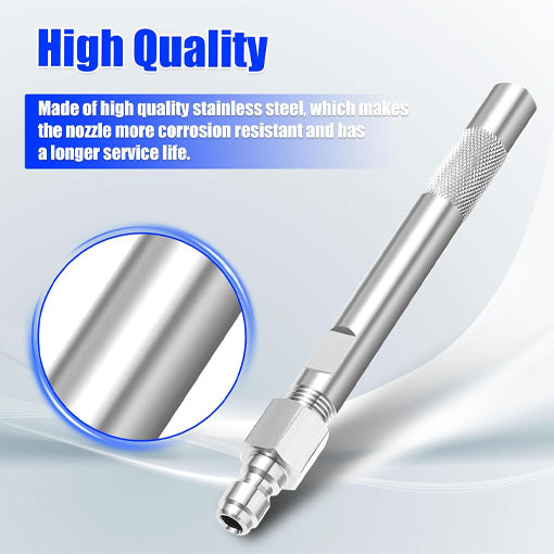 Pressure Washer Long Range Chemical Nozzle Shooter Tip