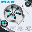 Quick Multi-Angle Cup Rinser