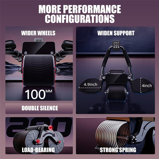 Auto Rebound Ab Wheel