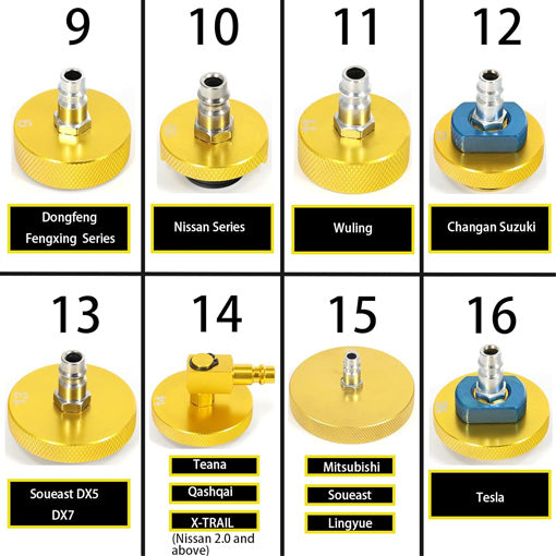 Brake Fluid Bleeder Adapter Kit