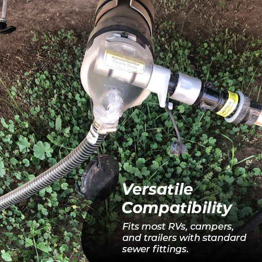 3-in-1 RV Sewer Waste Draining System