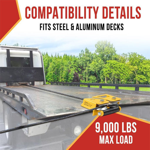 Side Puller Recovery Tool for Flatbed Towing