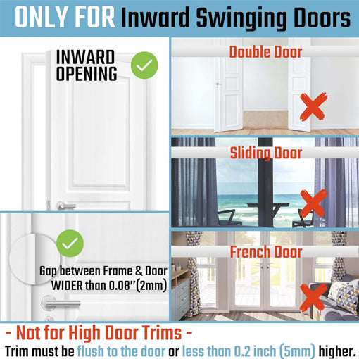 Home Security Door Reinforcement Lock