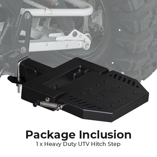 Heavy Duty UTV Hitch Step