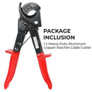 Heavy Duty Aluminum Copper Ratchet Cable Cutter
