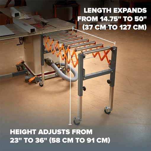 Adjustable Conveyor Roller