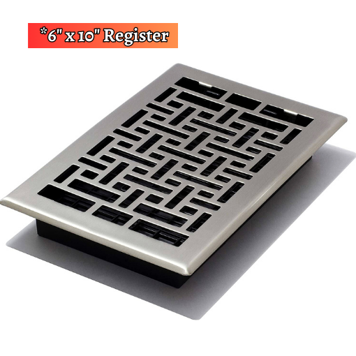 Oriental Floor Register Cover