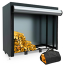Outdoor Firewood Rack With Cover