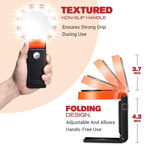 LED Magnifying Glass & Stand