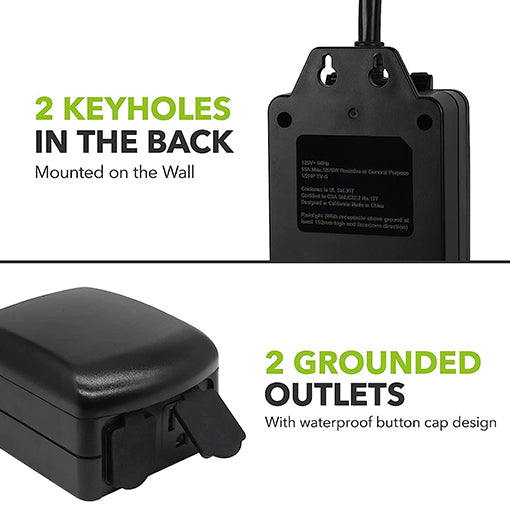 Programmable Dual Outlet Timer