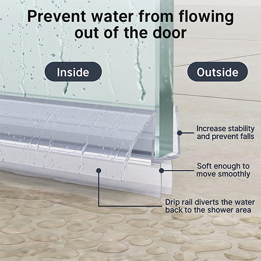 Silicone Shower Door Bottom Seal
