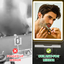 Anti-Fog Shaving Mirror