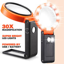 LED Magnifying Glass & Stand