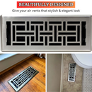 Oriental Floor Register Cover