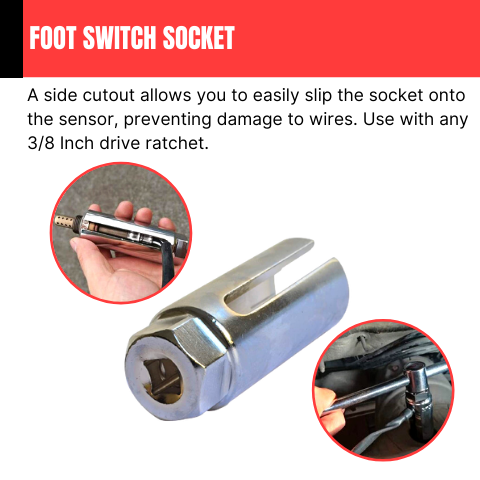 Oxygen Sensor Socket Wrench and Thread Chaser Kit