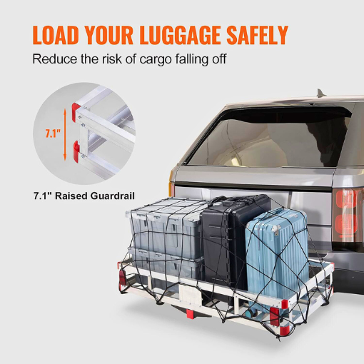 Aluminum Cargo Carrier Hitch Mount