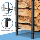 Outdoor Firewood Rack With Cover