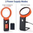 LED Magnifying Glass & Stand