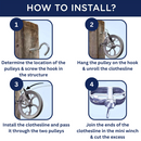 Heavy Duty Clothesline Kit