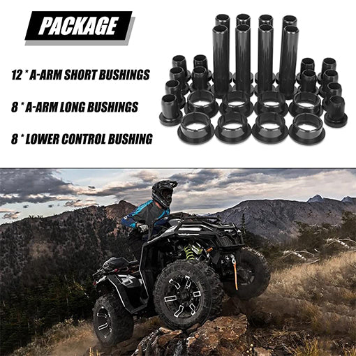 ATV Front Rear Control Arm Bushing Kit