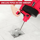 18V Cordless Drain Snake Auger Drill