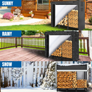Outdoor Firewood Rack With Cover