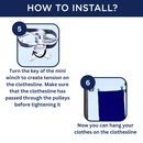 Heavy Duty Clothesline Kit