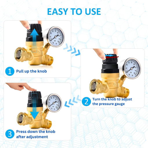 RV Water Pressure Regulator