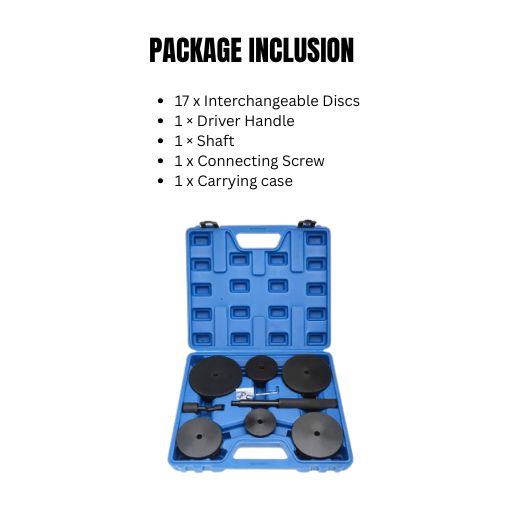 21pcs Extra Large Custom Bush Bearing and Seal Driver Set