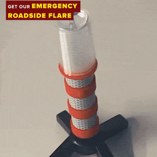 Emergency Roadside Flares Kit