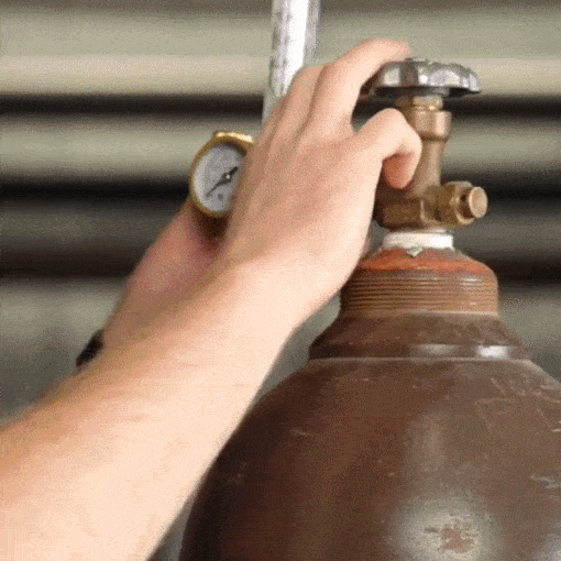 Flow Meter Gas Regulator Gauge