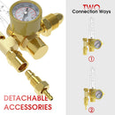 Flow Meter Gas Regulator Gauge