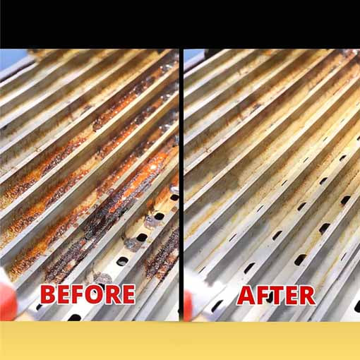 Grill Grate Scraper & Brush