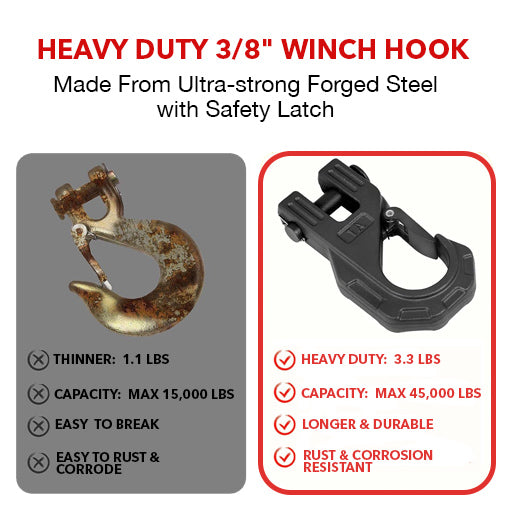 Heavy Duty Winch Hook