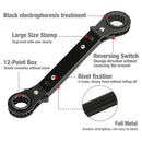 Reversible Ratchet Wrench Set