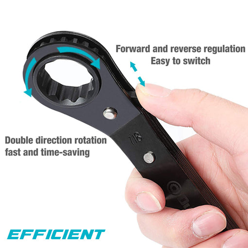 Reversible Ratchet Wrench Set