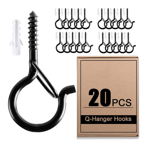 Q Hanger Hooks With Safety Buckles