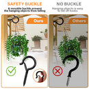 Q Hanger Hooks With Safety Buckles
