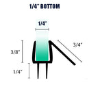 Silicone Shower Door Bottom Seal