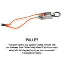 Stainless Steel Cable Pulley Wheel