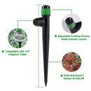 Adjustable Flow Spray Emitters