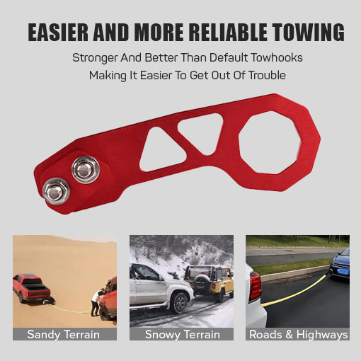 Aluminum Rear Car Tow Hook