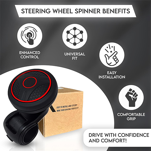 Steering Wheel Knob Spinner