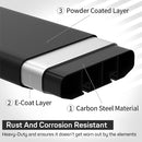 Wide Aluminum Towing Hitch Steps