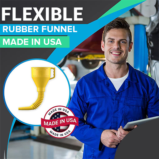 Flexible Rubber Funnel